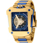 Invicta S1 Rally Механические Мужские Часы 48 мм Сине-Золотистые - 41659