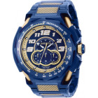 Invicta S1 Rally Синие с Золотым Мужские Часы с Хронографом 50.5мм - 43795