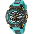 Invicta S1 Rally Чёрные Мужские Часы с Зелёным Ремешком 50.5 мм  - 43798