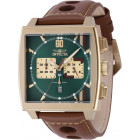 Invicta S1 Rally Quadro Коричневый Ремешок Часы Мужские 45 мм - 46854