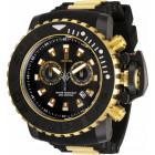 Invicta Sea Hunter Jason Taylor Большие Черные Часы Мужские 58 мм - 23719