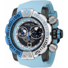 Invicta Sea Hunter Голубой Ремешок Мужские Часы 57 мм Чёрные - 44848