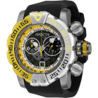 Invicta Sea Hunter Жёлто-Серебристый Безель Мужские Часы 57 мм - 44849