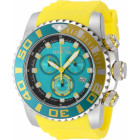 Invicta Sea Hunter Жёлтый Ремешок Стальные Мужские Часы 52 мм - 48983