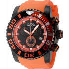 Invicta Sea Hunter Чёрные с Оранжевыми Акцентами Мужские Часы 52мм - 48986