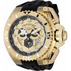 Invicta Sea Hunter Чёрный Ремешок Мужские Часы 57мм Золотые - 49628