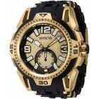 Invicta Sea Spider Полиуретановый Браслет Золотистые Мужские Часы - 43837