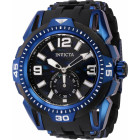 Invicta Sea Spider Полиуретановый Браслет Синие Мужские Часы 52 мм - 43838