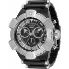 Invicta SHAQ Натуральные Бриллианты Чёрные Часы Мужские 52мм - 33667