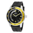 Invicta Specialty Чёрный Силиконовый Ремешок Часы Мужские 45мм - 12846