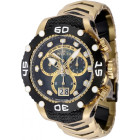 Invicta Subaqua Noma VIII Чёрный Циферблат Мужские Часы Золотые - 47292