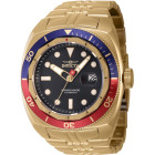 Invicta Swiss Made Пепси Безель Механические Часы Золотистые 52 мм - 44756