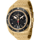 Invicta Swiss Made Boy Чёрный Безель Мужские Часы Золотистые 46мм - 44776