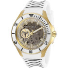 TechnoMarine Cruise Shark Белый Ремешок Золотой Корпус Часы - TM-118022