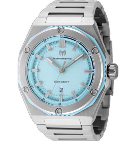 TechnoMarine Coral Legacy Голубой Циферблат Мужские Часы 45мм TM-416059
