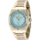 TechnoMarine Coral Legacy Голубой Циферблат Женские Часы Золотые TM-416087
