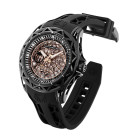 Technomarine Technocell на Черном Ремешке Механические Часы - TM-318023