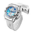 Technomarine Black Reef Белый Каучуковый Ремешок Часы с Хронографом - TM-518008