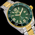 Tresod Ocean Master Зелёный Циферблат Механические Часы 44мм - OM-0105