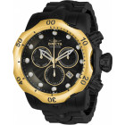 Invicta Venom Золотистый Безель Чёрные Мужские Часы 53.7 мм - 23895