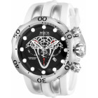 Invicta Reserve Venom Viper Большие Белые Мужские Часы с Коброй - 24065