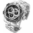 Invicta Venom Большие Серый Циферблат Стальные Мужские Часы - 31510