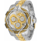 Invicta Venom Dragon Сталь и Золото Мужские Часы 52.5 мм - 31514