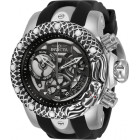 Invicta Venom Чёрный Безель-Дракон Мужские Кварцевые Часы 54 мм - 32780
