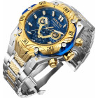 Invicta Venom Серебристые с Золотым Мужские Часы Хронограф 54 мм - 37628
