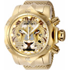Invicta Venom Царь Зверей Большие Мужские Часы Золотые 53.7 мм - 48172