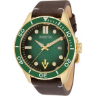 Invicta Vintage Зелёный Циферблат Механические Мужские Часы 44мм - 33516